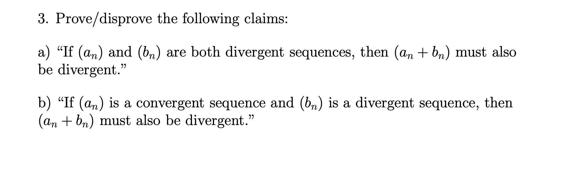 Solved I Just Need Part B, But If You'd Like To Answer Both | Chegg.com