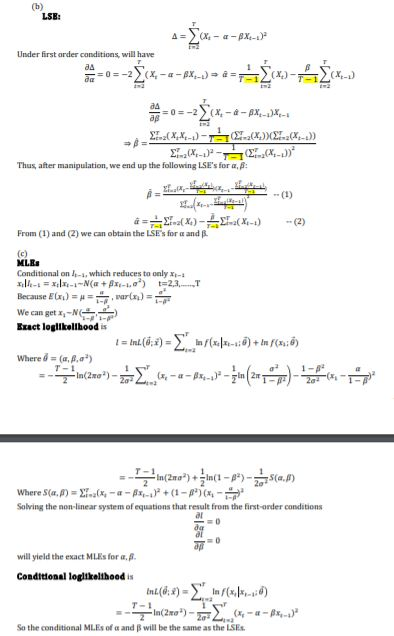 3 Consider The Stationary Ar 1 Process Xt Bx 1 Chegg Com