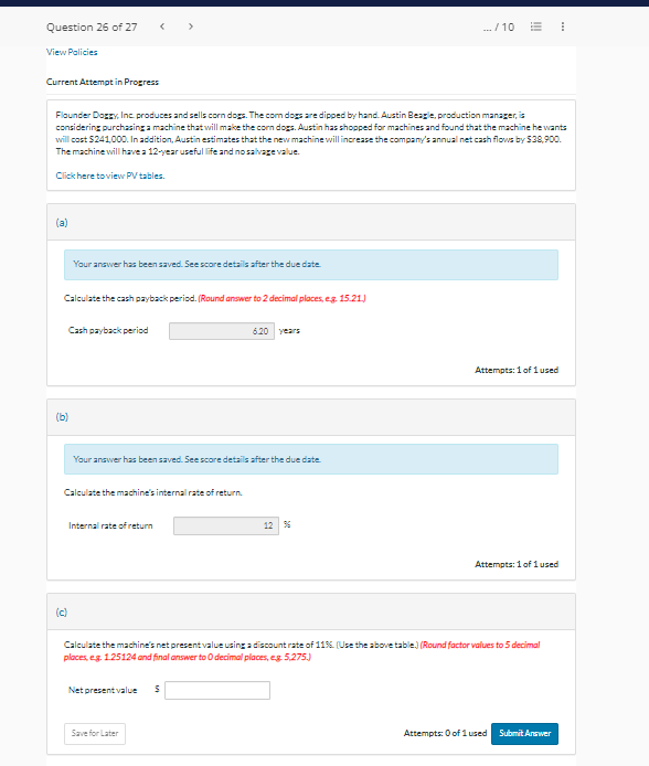 Solved Flounder Dogey, Inc produces and sells corn dogs. The