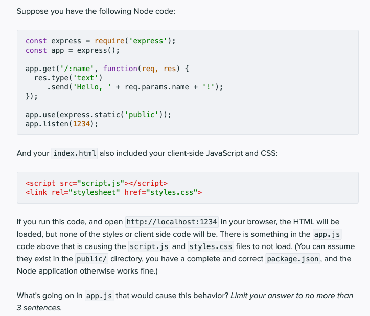Solved Here The Content Of Script Js And Style Css Does N Chegg Com