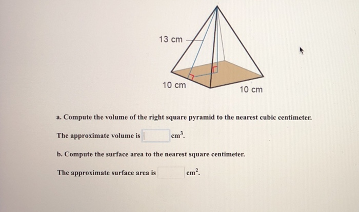 Square Pyramid Volume - Formulas Volume Of A Square Pyramid Media4math Volume Of A Triangular Pyramid Formula