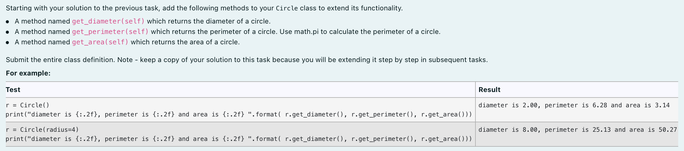 Solved The goal is to create a class that represents a | Chegg.com