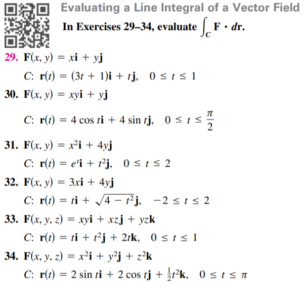 Solved TT 2 Evaluating a Line Integral of a Vector Field In | Chegg.com