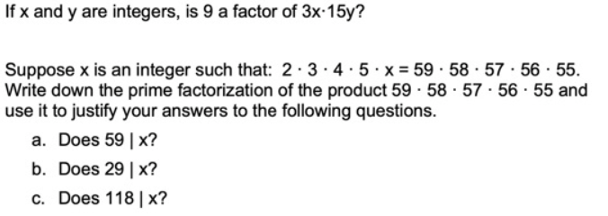 Solved If x and y are integers, is 9 a factor of 3x: 15y? | Chegg.com