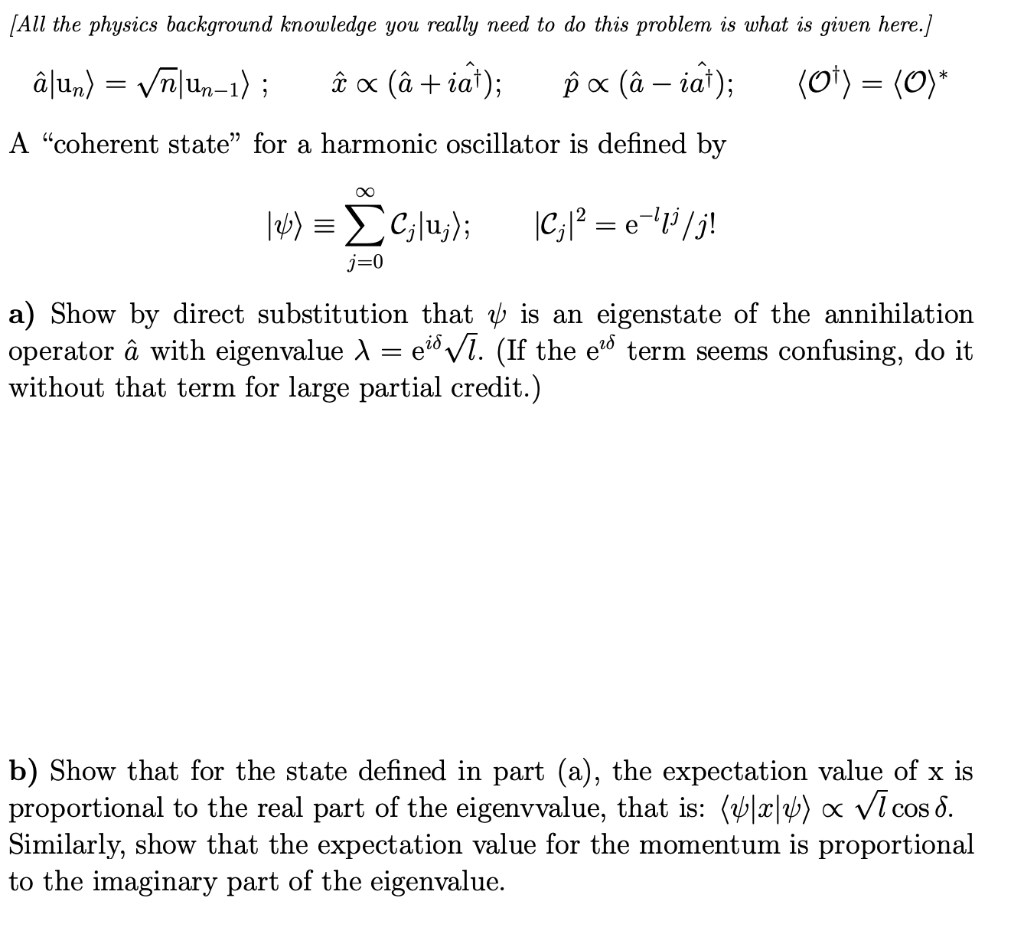 Solved All The Physics Background Knowledge You Really N Chegg Com