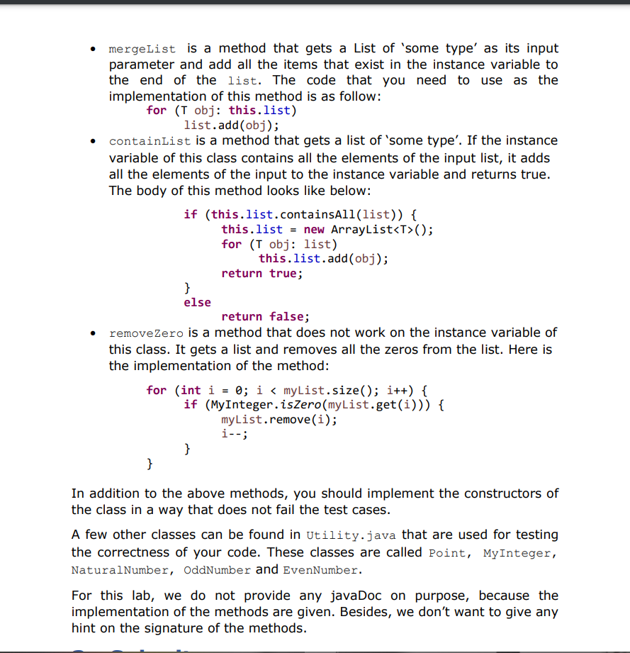 Solved 2. Programming Task . For this lab, we are asking you | Chegg.com