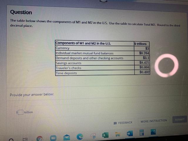 solved-question-the-table-below-shows-the-components-of-m1-chegg