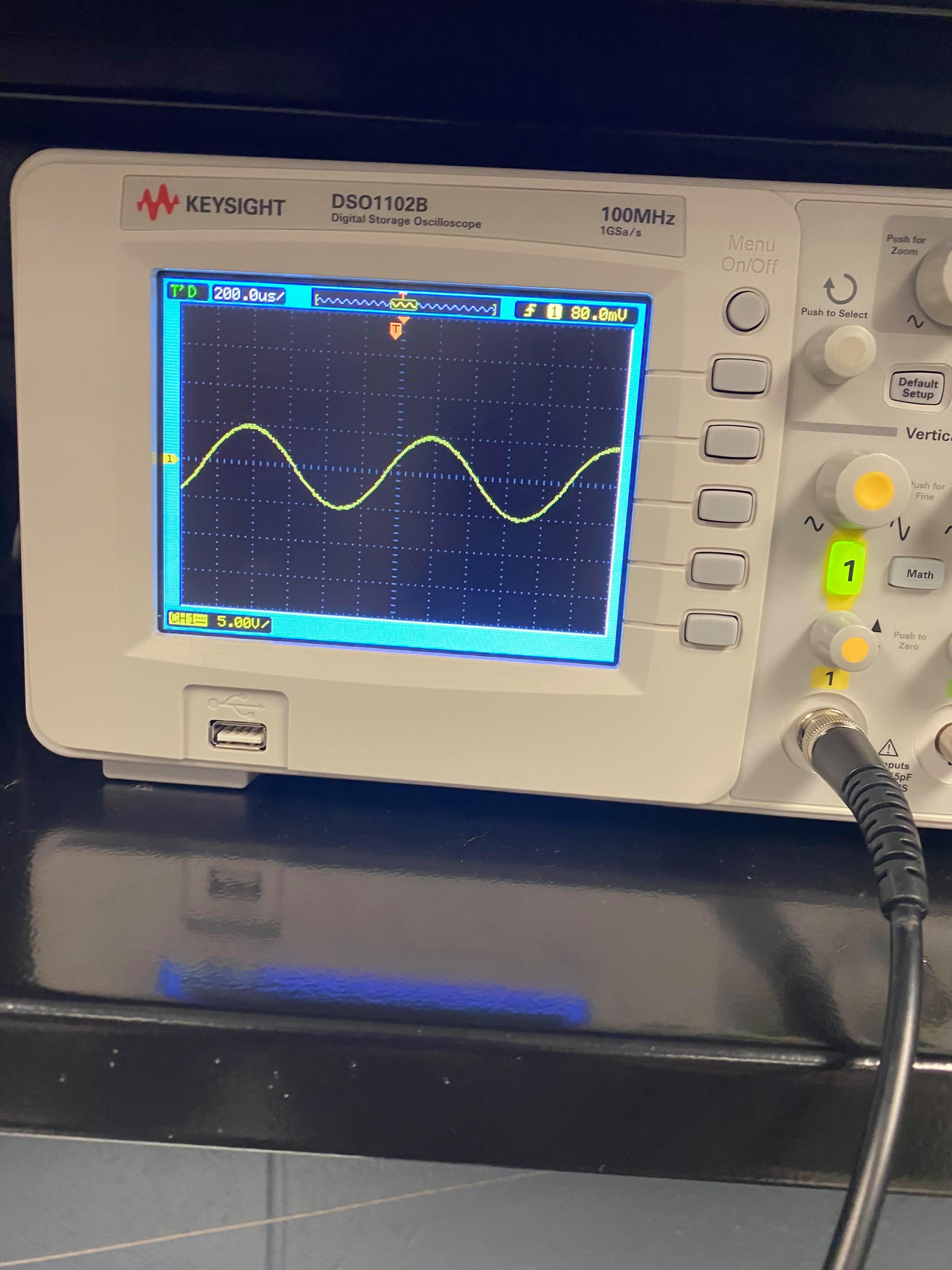 Solved Oscilloscope and Function Generator Group Members