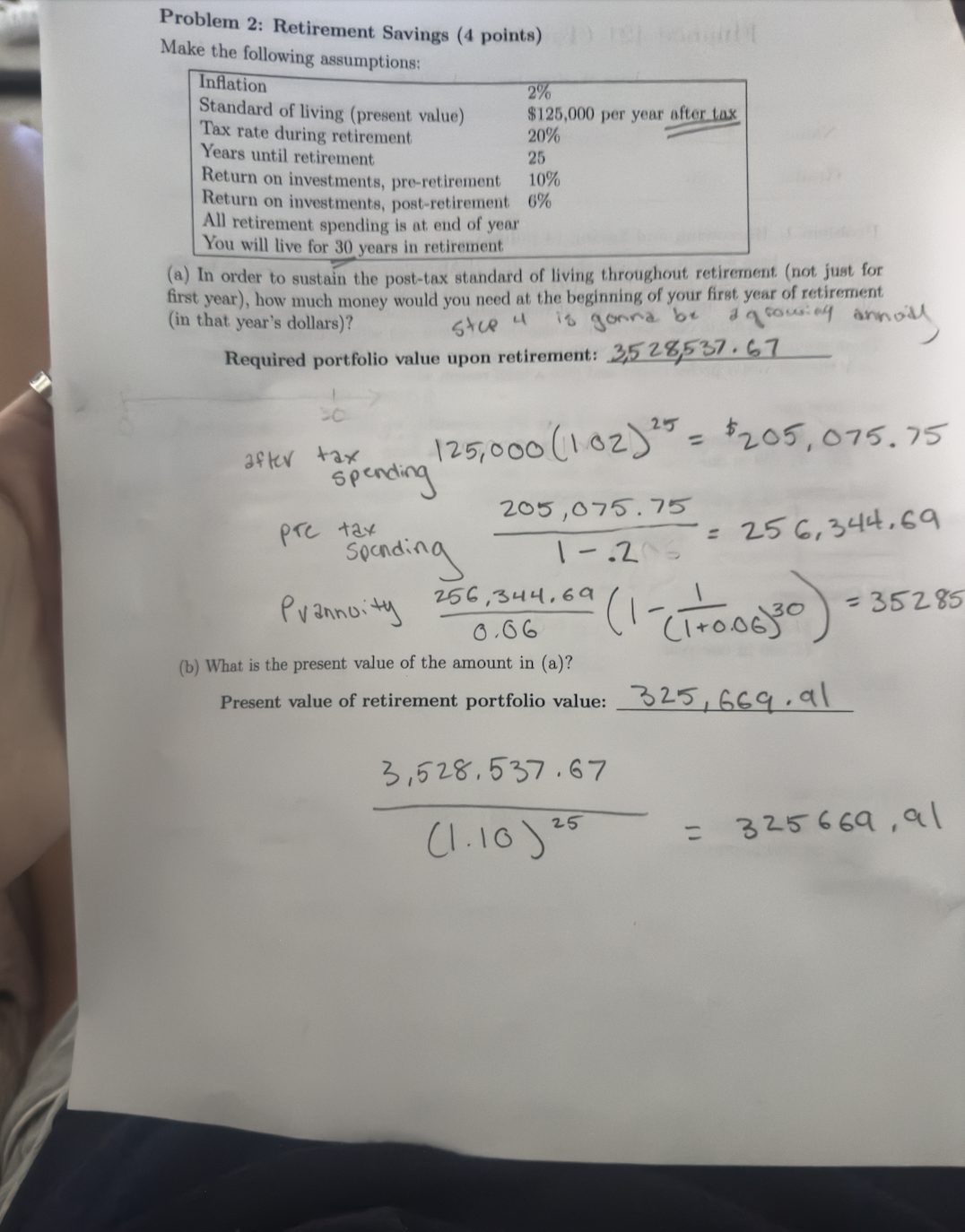 Solved Problem 2: Retirement Savings (4 ﻿points)Make the | Chegg.com