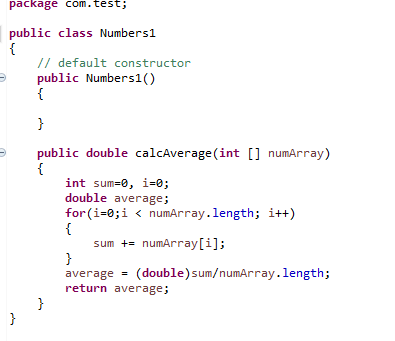 Solved lou are given a Java class, via Moodle, | Chegg.com