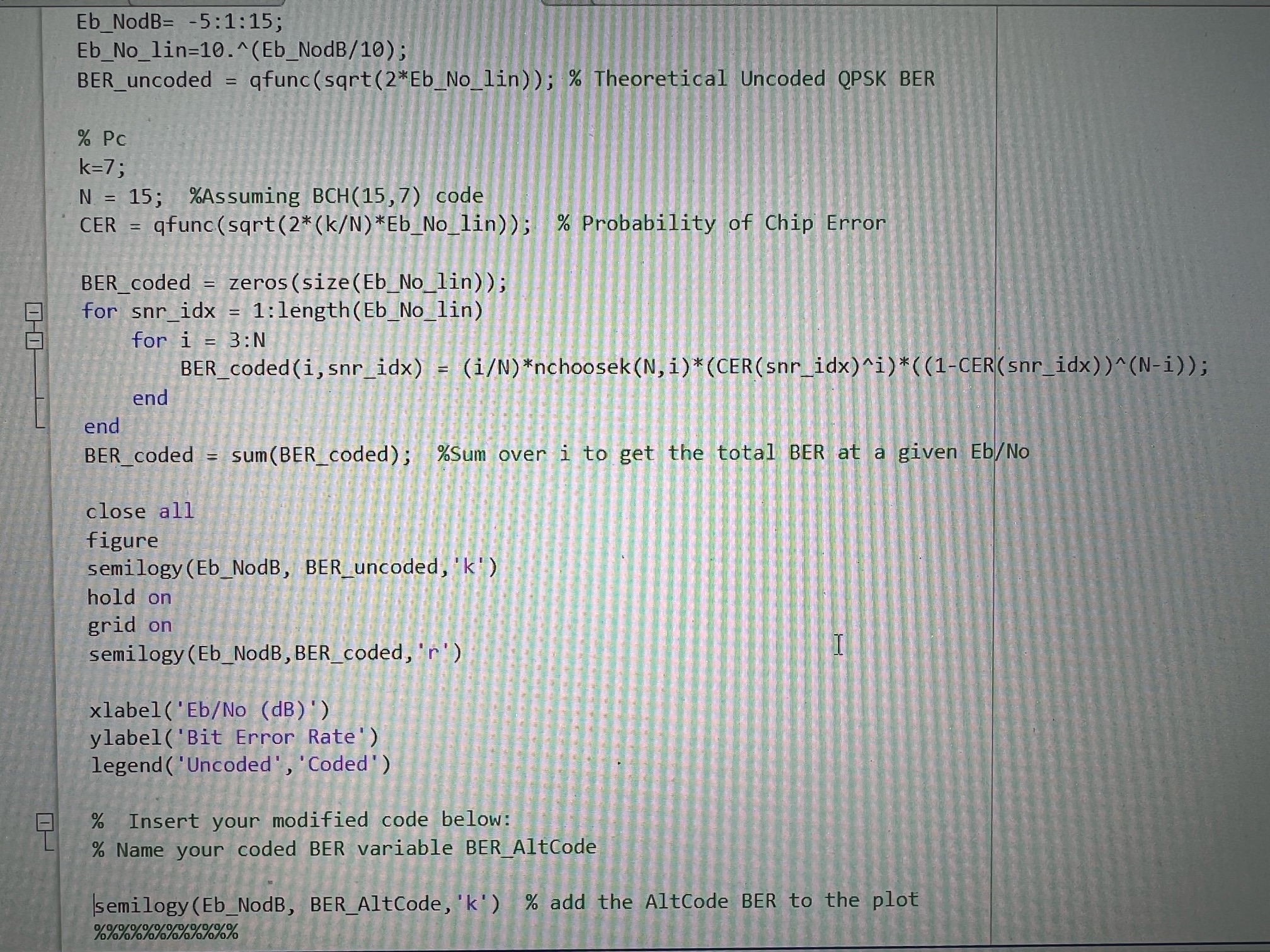 Solved Problem 3. BCH(15,7) can correct for 2 link errors. | Chegg.com