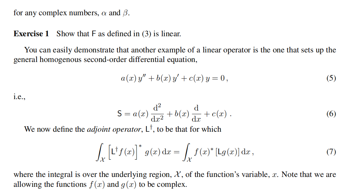 1 1 Linear Hermitian Operators We Have Referred In Chegg Com