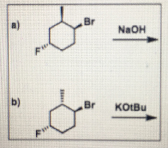 Solved for the reactions a and b below, draw product(s) made | Chegg.com