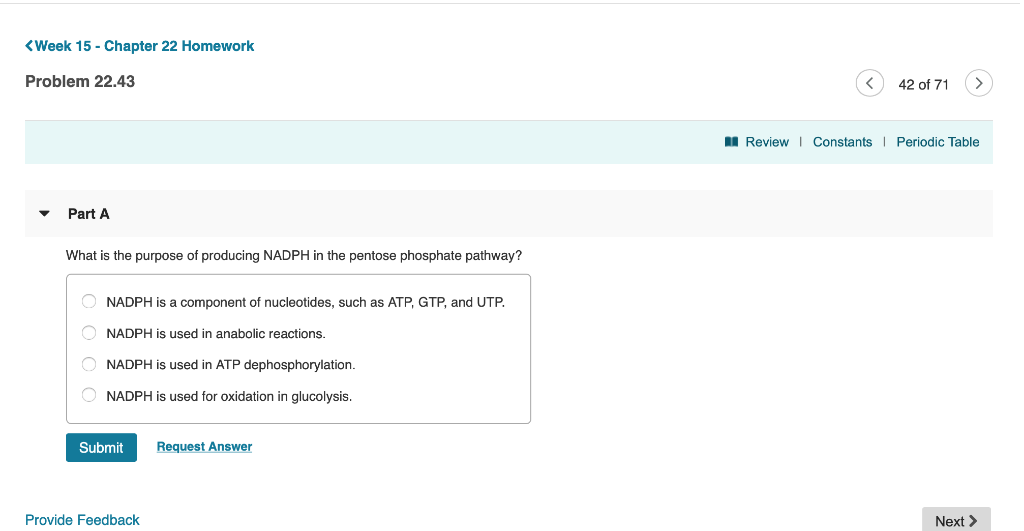 Solved Week 15-Chapter 22 Homework Problem 22.43 42 of 71 | Chegg.com