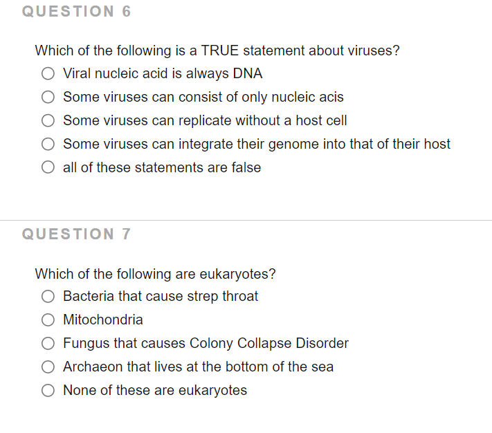 Solved Which of the following is a TRUE statement about