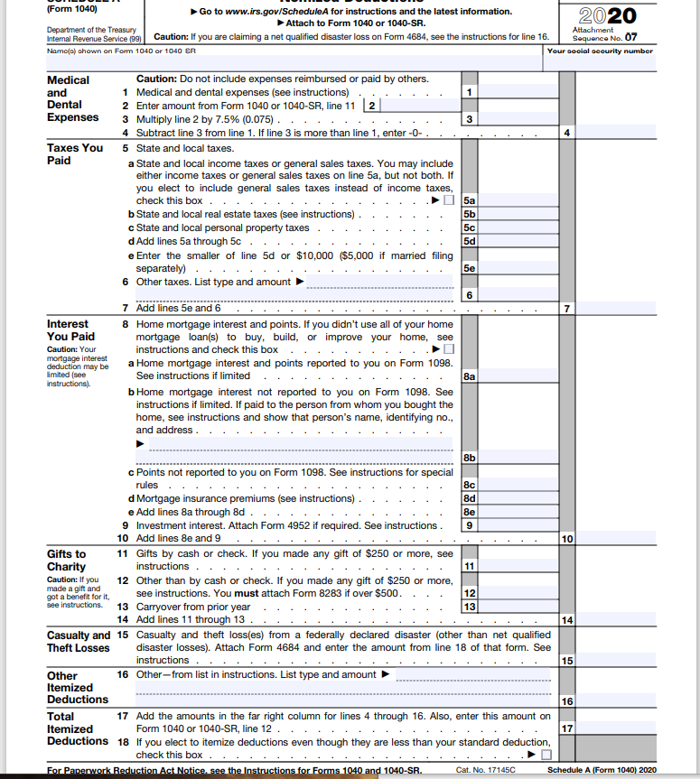 Solved Prepare the 2020tax return from the information | Chegg.com