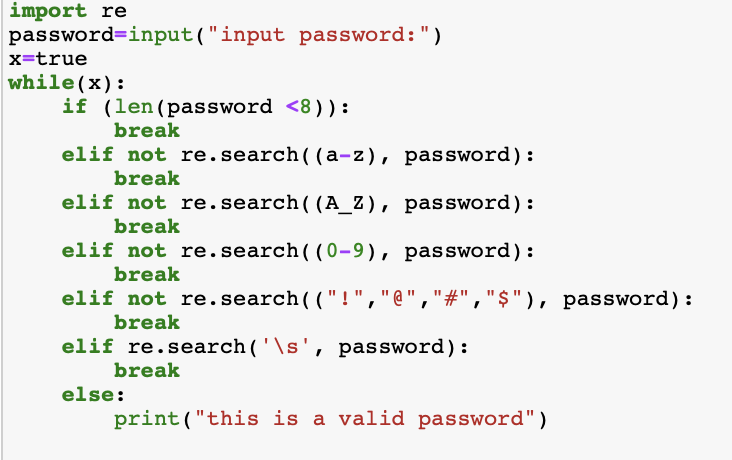 Solved PYHTON- can someone please let me know what is wrong | Chegg.com
