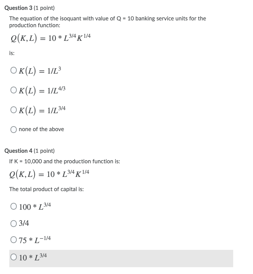 Solved Question 1 1 Point Suppose That Banks Can Employ Chegg Com