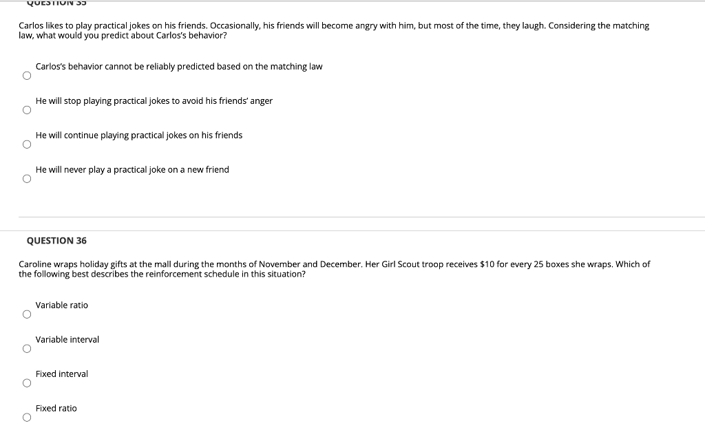 Solved QUESTIUN Carlos likes to play practical jokes on his