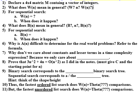 1-declare-a-4x4-matrix-m-containg-a-vector-of-chegg