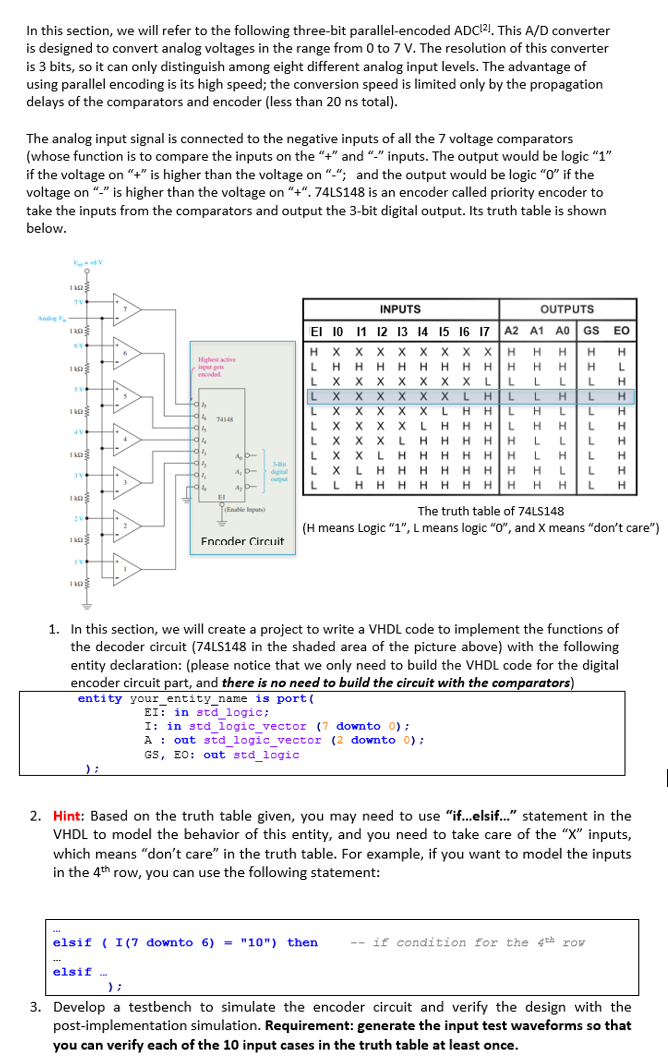 In this section, we will refer to the following | Chegg.com