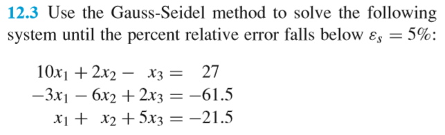 python gauss seidel method differential equations python gauss seidel method differential equations