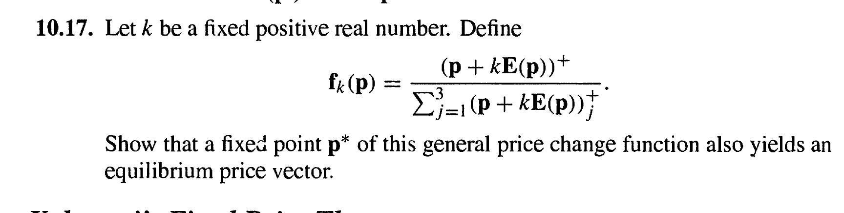 Solved 10.17. Let k be a fixed positive real number. Define | Chegg.com