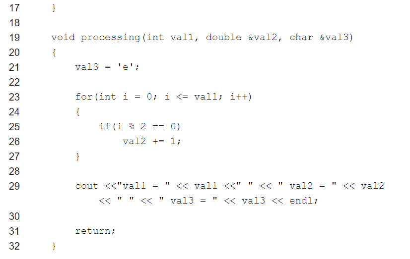 Solved Given the following C++ program: 1 #include using | Chegg.com