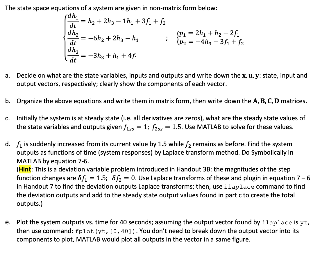solved-the-state-space-equations-of-a-system-are-given-in-chegg