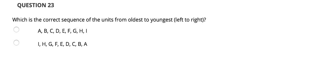 Solved QUESTIONS 21 AND 23 ARE THE OPTIONS FOR ANSWERING | Chegg.com