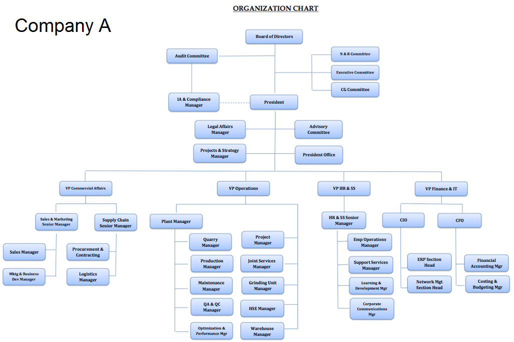 Board Of Directors Org Chart