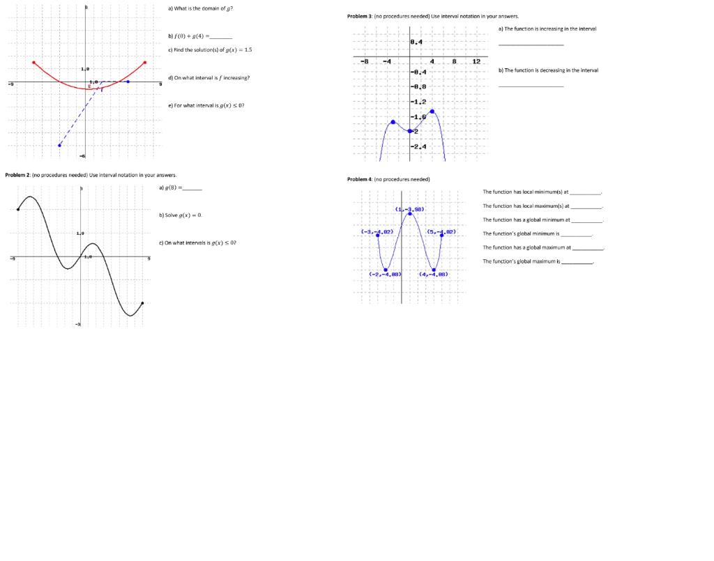 Solved How do I go about solving any of these? I am | Chegg.com