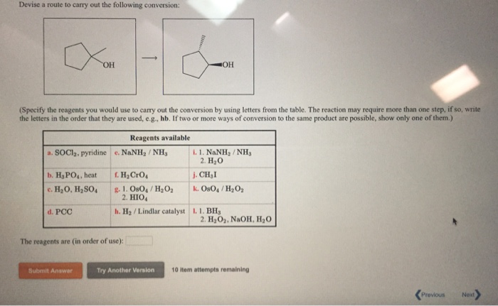 Devise A Route To Convert Propene To 1 Bromo 2 Propanol Specify In