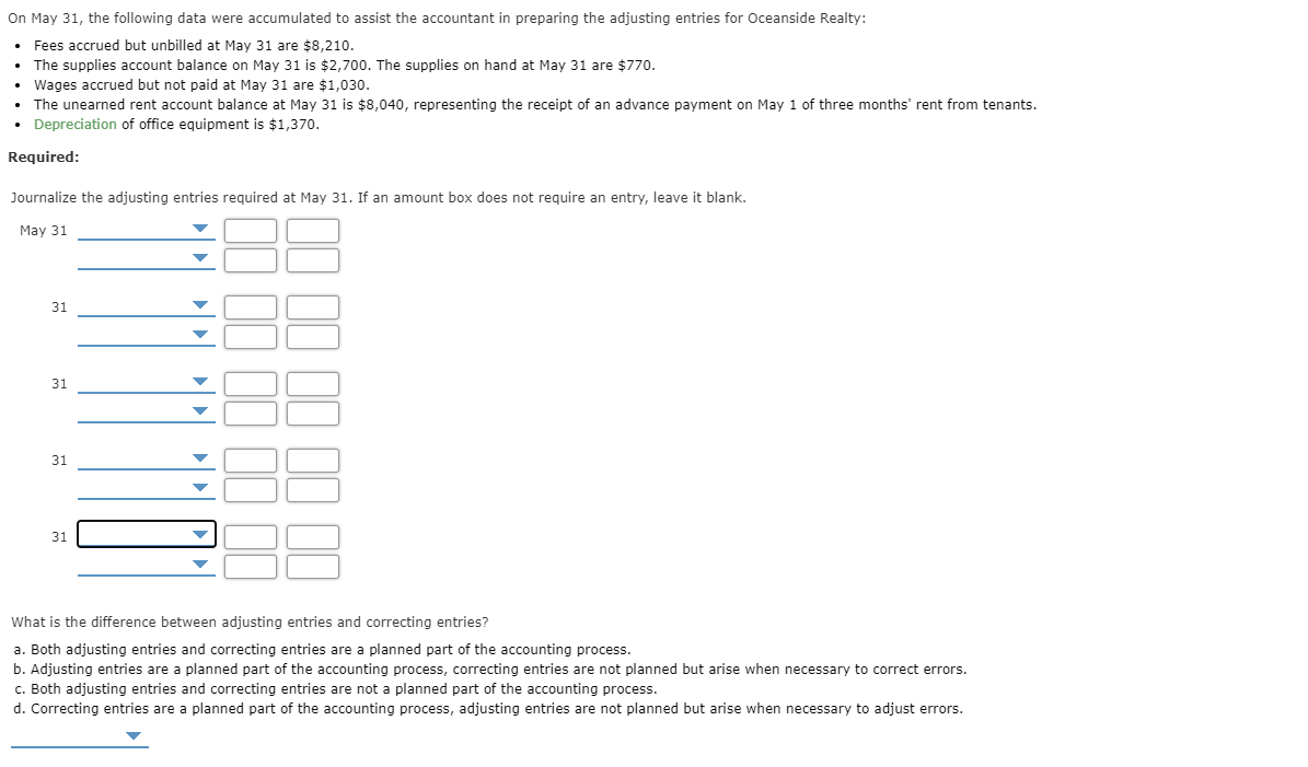 Solved On May 31, the following data were accumulated to | Chegg.com