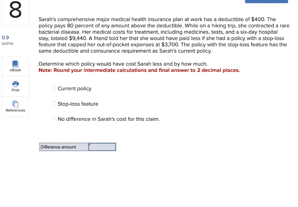 solved-sarah-s-comprehensive-major-medical-health-insurance-chegg