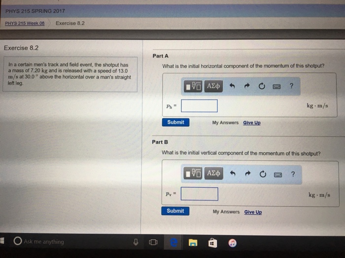 Solved In a certain men's track and field event, the shotput