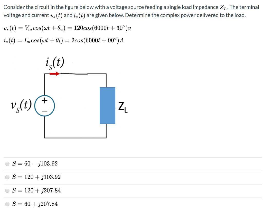 Solved Consider The Circuit In The Figure Below With A | Chegg.com