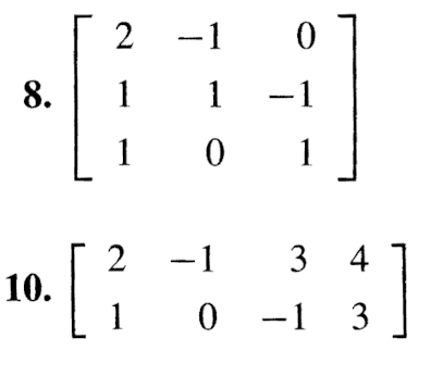 find a basis of the image of the matrix below