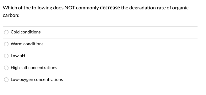 Solved Which of the following does NOT commonly decrease the | Chegg.com