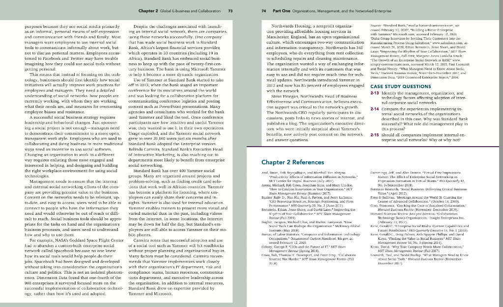 Solved 72 Part One Organizations, Management, and the | Chegg.com