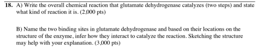 Solved 18. A) Write the overall chemical reaction that | Chegg.com