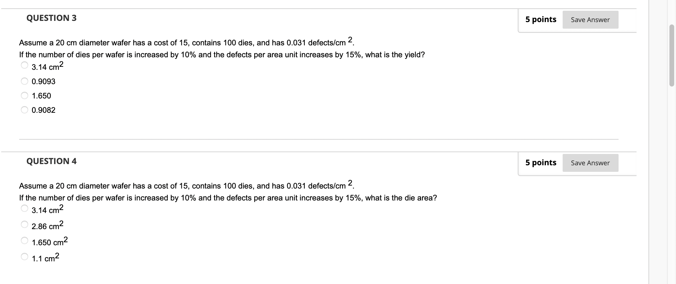 Solved QUESTION 3 5 points Save Answer Assume a 20 cm | Chegg.com