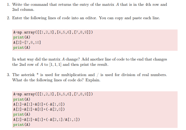 Solved Python Assignment 1 The goals for the assignment Chegg