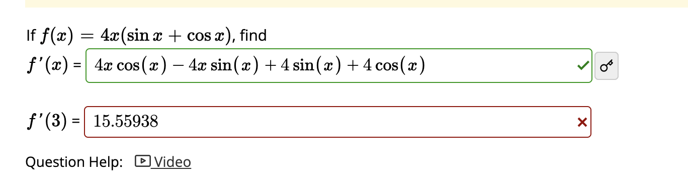 1 6 sin x 4 cos x 4 0