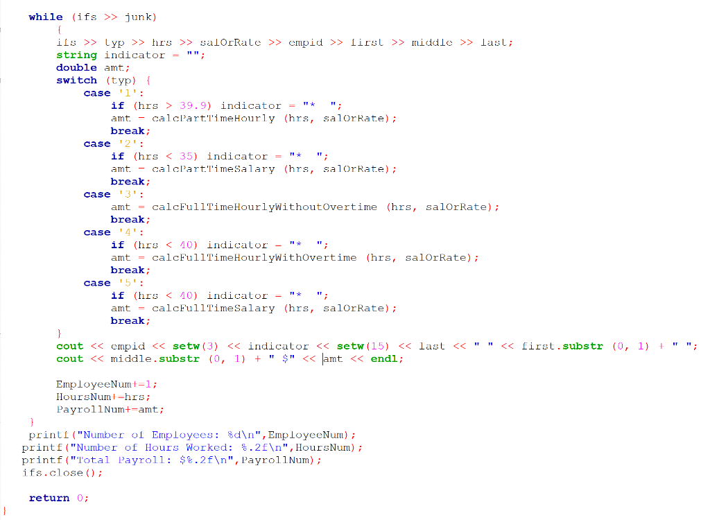 Solved Please fix my code! It is in C++, and I have copied | Chegg.com