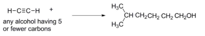 Solved Br = cao CH H3CCH3 H3C CH3 H-CEC-H any alcohol | Chegg.com ...