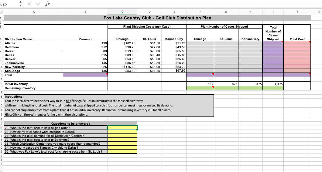 (25 x fx G H I J K F Fox Lake Country Club Golf Chegg com (25 x fx G H I J K F Fox Lake Country Club Golf Chegg com