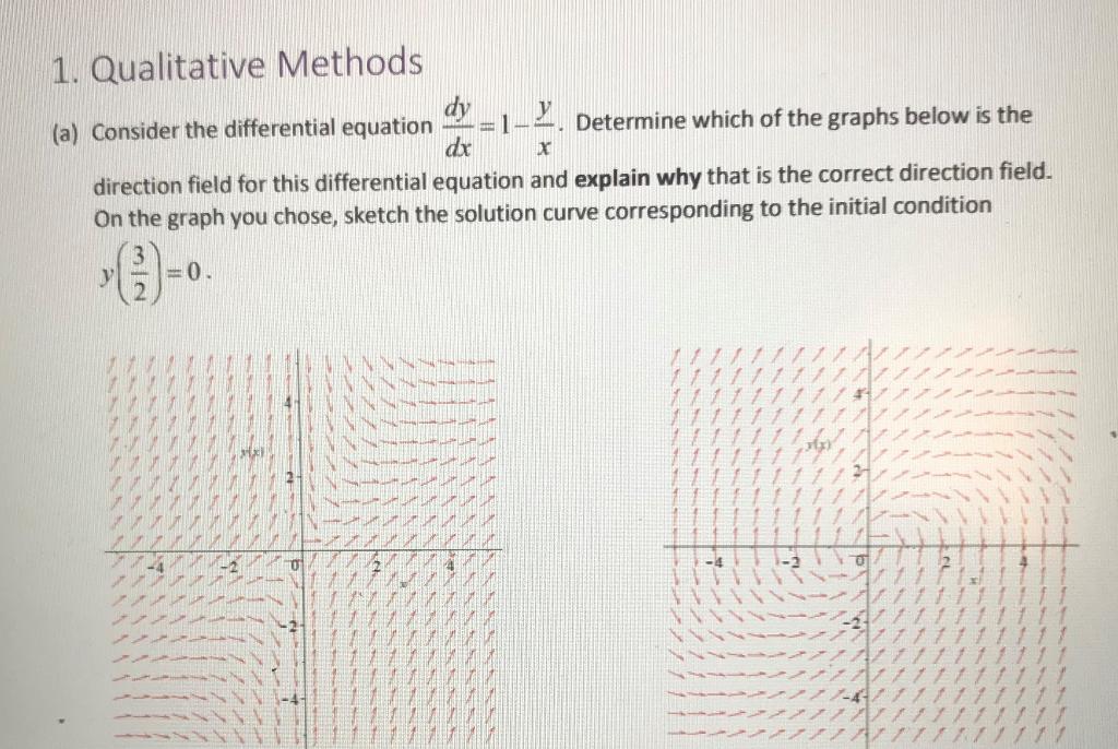 Solved Hi, I need help with question one part a and b this | Chegg.com