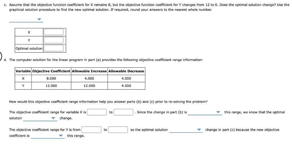 Solved Problem 3-03 Consider the following linear progranm | Chegg.com