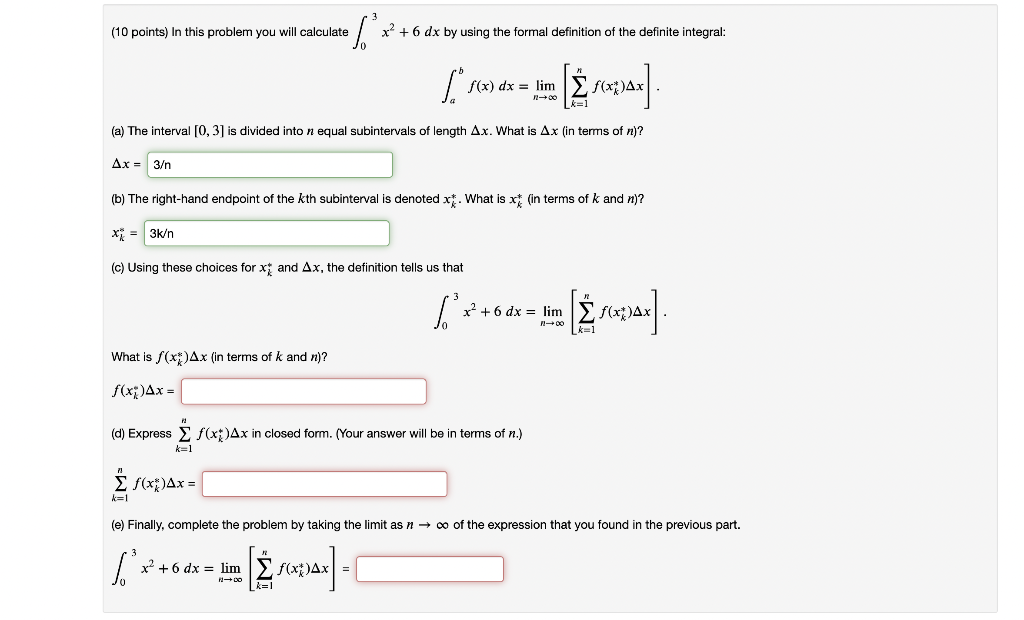 Solved (10 points) In this problem you will calculate | Chegg.com
